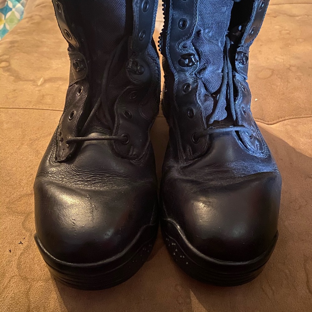 5.11 Tactical Series Black Leather Ankle ZIP Boots